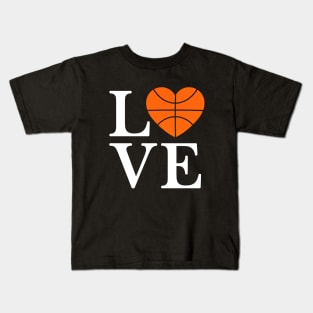 Basketball LOVE Kids T-Shirt